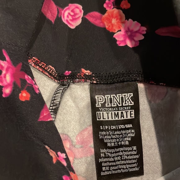 Victoria’s Secret PINK Sport leggings size Small 🌸Floral Print - Picture 4 of 7
